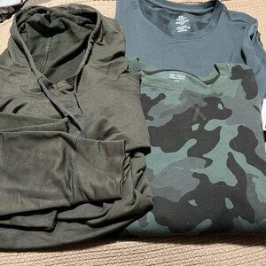 3-- Long Sleeved Tops and 1-- Jacket-- Size XXL